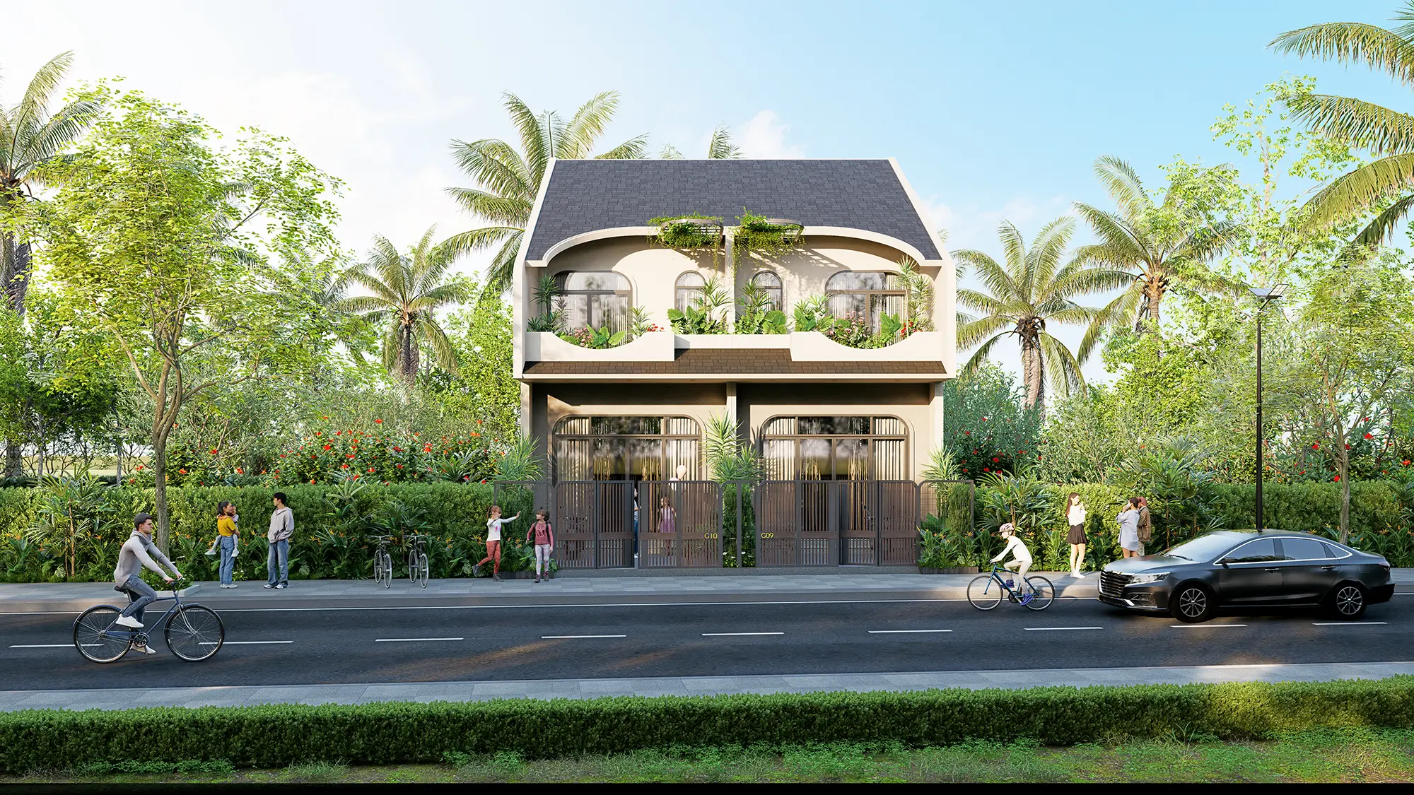 Mẫu nhà đơn lập
