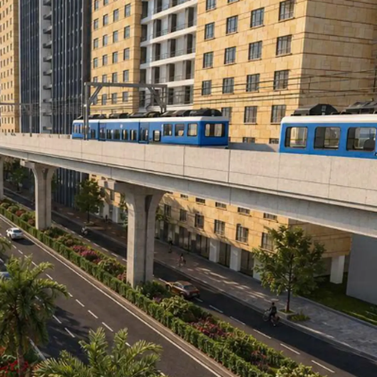 Metro Thủ Dầu Một – Bến Thành dự kiến đi qua 18 phường, kết nối thẳng đến ga Tao Đàn
